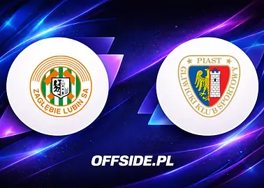 Zagłębie Lubin - Piast Gliwice oficjalne składy