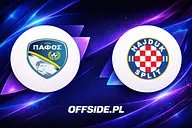 Znamy skład Pafos na mecz z HNK Hajduk Split
