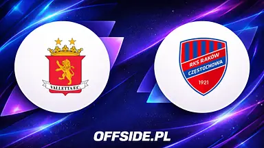 Znamy skład Valletta FC na mecz z Raków Częstochowa