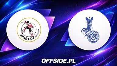 Sparta Rotterdam - MSV Duisburg oficjalne składy