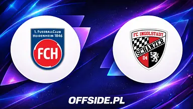 FC Heidenheim - FC Ingolstadt 04 oficjalne składy