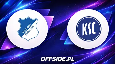 1899 Hoffenheim - Karlsruher SC oficjalne składy