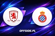 Middlesbrough - Espanyol oficjalne składy