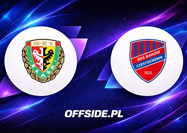 Śląsk Wrocław - Raków Częstochowa oficjalne składy
