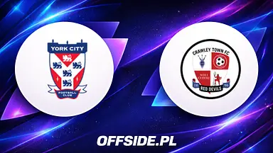 York - Crawley Town oficjalne składy