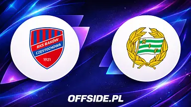 Raków Częstochowa - Hammarby FF transmisja. Gdzie oglądać mecz Ligi Konferencji 6.08.2026? TV, stream, online