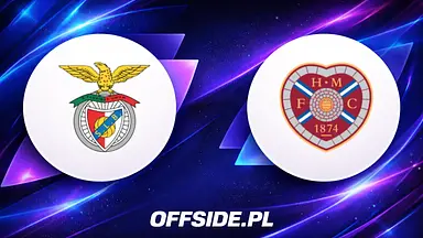 Benfica Lizbona - Heart OF Midlothian: transmisja TV, gdzie oglądać online mecz Ligi Europy (06.08.2026, czwartek, 21:00)
