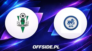 FK Jablonec - Rīgas FS oficjalne składy