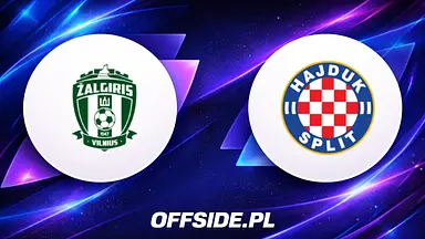 Znamy skład FK Zalgiris Vilnius na mecz z HNK Hajduk Split