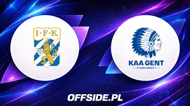 IFK Goteborg - Gent oficjalne składy