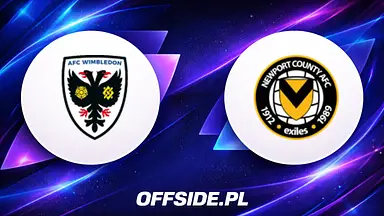 AFC Wimbledon - Newport County oficjalne składy