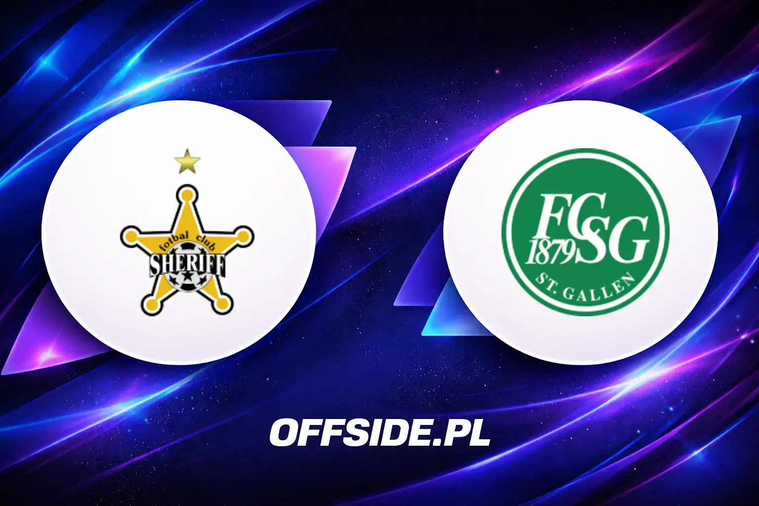 Składy: Sheriff Tiraspol vs FC ST. Gallen (06.08.2026)