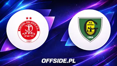 Hapoel Tel Aviv - GKS Katowice oficjalne składy