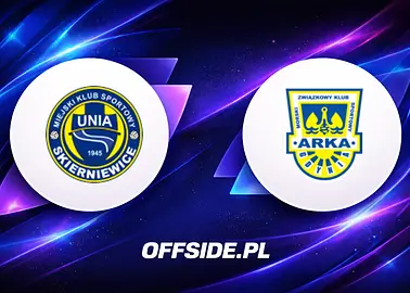 Unia Skierniewice – Arka Gdynia: transmisja, gdzie obejrzeć mecz I Ligi 10.08.2026
