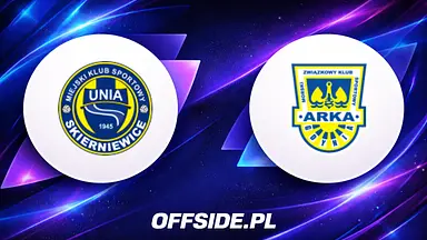 Unia Skierniewice – Arka Gdynia: transmisja, gdzie obejrzeć mecz I Ligi 10.08.2026