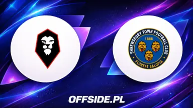 Salford City - Shrewsbury oficjalne składy