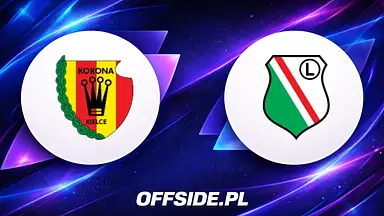Korona Kielce - Legia Warszawa oficjalne składy