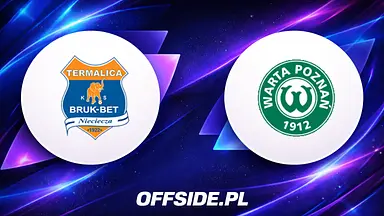 Bruk-Bet Termalica Nieciecza – Warta Poznań. Mecz o czołówkę I ligi: transmisja TV i online, gdzie oglądać 09.08.2026