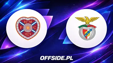 Heart OF Midlothian - Benfica Lizbona transmisja TV, online i stream. Gdzie obejrzeć mecz 13.08.2026?