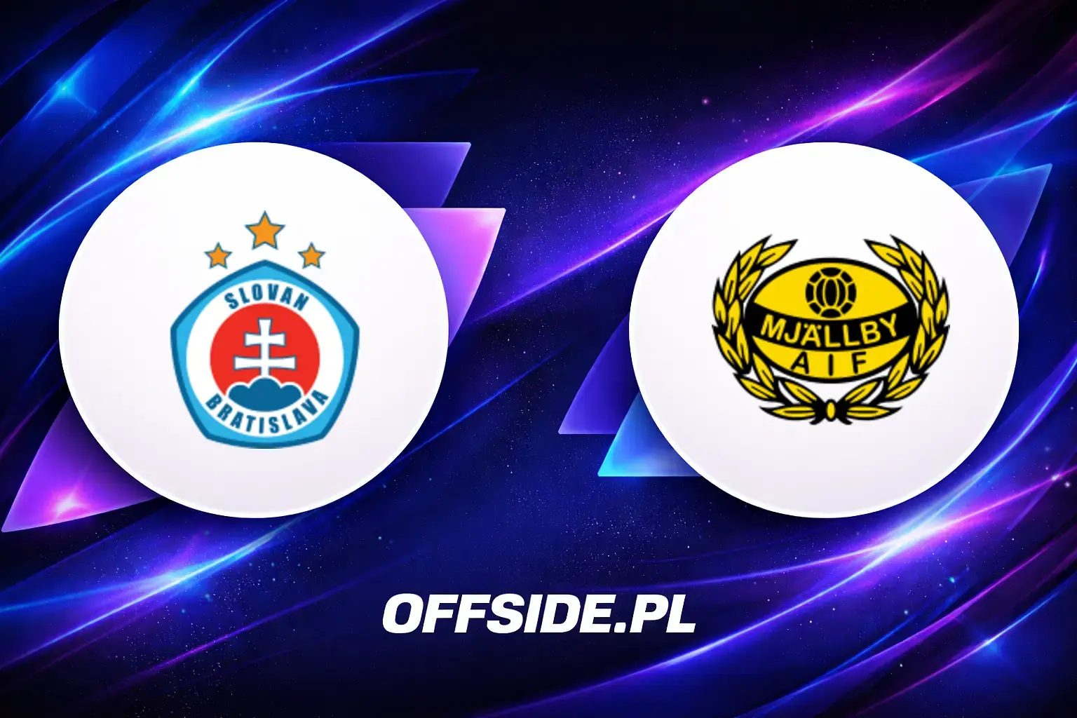 Składy: Slovan Bratislava vs Mjallby AIF (11.08.2026)
