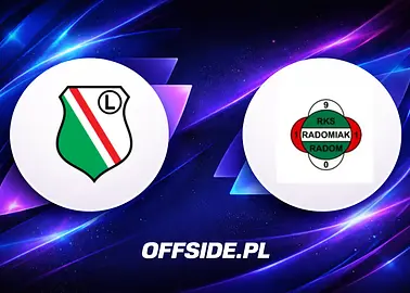 Znamy skład Legia Warszawa na mecz z Radomiak Radom