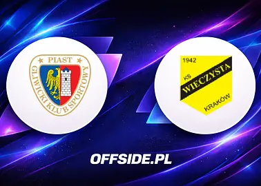 Piast Gliwice - Wieczysta Kraków transmisja, gdzie oglądać i składy na Ekstraklasę (15.08, 17:30)