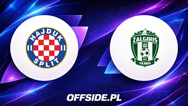 Znamy skład HNK Hajduk Split na mecz z FK Zalgiris Vilnius