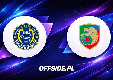 Unia Skierniewice - Miedz Legnica. Gdzie oglądać transmisję 16.08.2026? Stawka 4. kolejki I Ligi