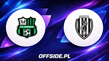 Sassuolo - Cesena transmisja TV i online. Gdzie obejrzeć mecz Coppa Italia 17.08.2026?