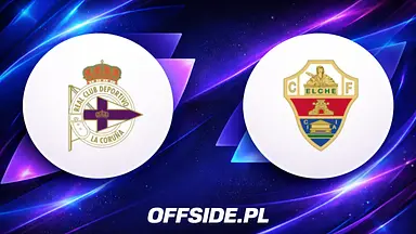 Deportivo La Coruna - Elche oficjalne składy