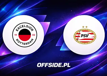 Excelsior - PSV Eindhoven oficjalne składy