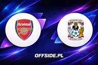 Arsenal Londyn - Coventry oficjalne składy