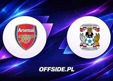 Arsenal Londyn - Coventry oficjalne składy