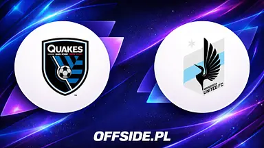 San Jose Earthquakes - Minnesota United FC oficjalne składy