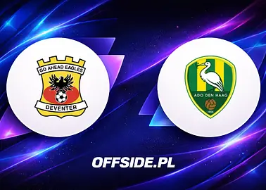 Znamy skład GO Ahead Eagles na mecz z ADO Den Haag