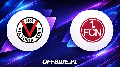 FC Viktoria Koln - FC Nurnberg oficjalne składy