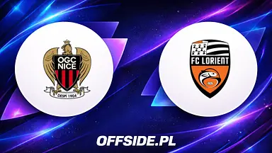 OGC Nice - Lorient oficjalne składy