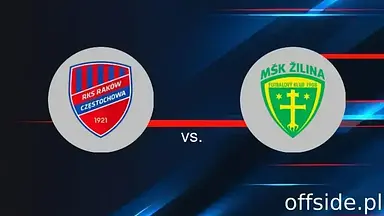 Raków Częstochowa - Žilina: gdzie oglądać? Transmisja | 24.07.2025