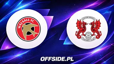 Walsall - Leyton Orient oficjalne składy