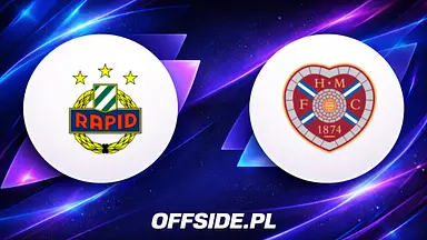 Rapid Wiedeń - Heart OF Midlothian transmisja TV i online. Gdzie obejrzeć mecz 26.08.2026?