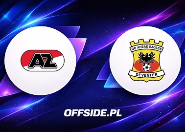 AZ Alkmaar - GO Ahead Eagles transmisja. Gdzie obejrzeć hit Eredivisie? [29.08.2026, 18:45]