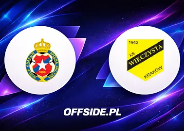 Wisła Kraków - Wieczysta Kraków oficjalne składy