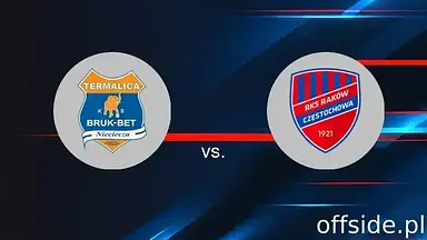 Bruk-Bet Termalica Nieciecza - Raków Częstochowa: gdzie oglądać? Transmisja | 17.08.2025