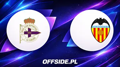 Deportivo La Coruna - Valencia oficjalne składy