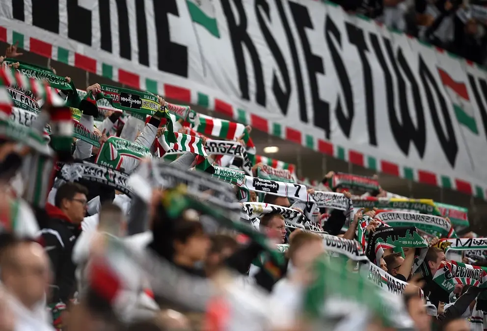 Legia Warszawa zamyka sektor gości do końca 2026 roku