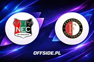 NEC Nijmegen - Feyenoord Rotterdam: transmisja TV, gdzie obejrzeć hit Eredivisie 5. kolejki online 5.09.2026