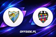 Malaga - Levante oficjalne składy