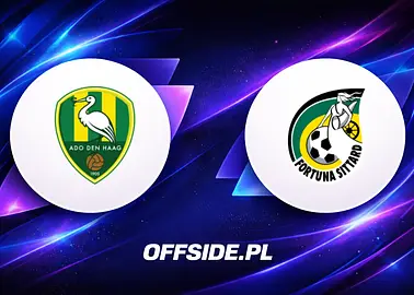 ADO Den Haag - Fortuna Sittard oficjalne składy