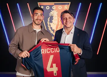 Alessandro Riccio oficjalnie w Pogoni Szczecin. Podpisał kontrakt do 2028 roku