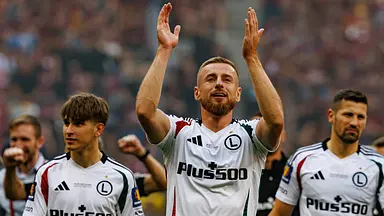 Legia Warszawa - Widzew Łódź: 1:1 po dwóch golach Rafała Augustyniaka